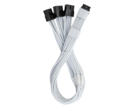 CableMod Pro ModMesh 12VHPWR do 3x PCI-e Kabel - 45cm - Biał - 1229254 - zdjęcie 1
